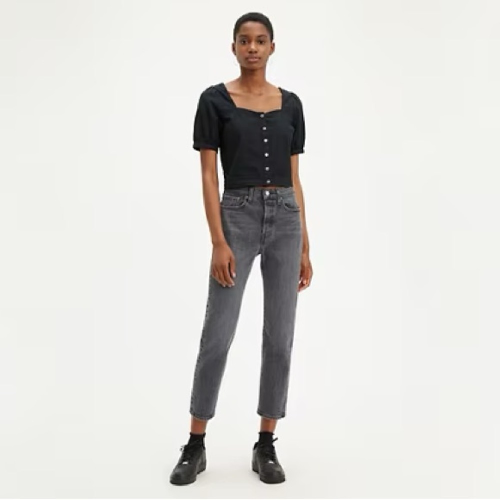 Levi’s Wedgie Fit Straight size 29 in black/gray